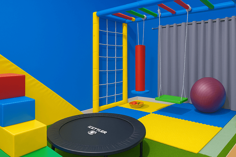 ilustrasi ruang okupasi terapi lasana, okupasi terapi sukoharjo, terapi tumbuh kembang anak sukoharjo