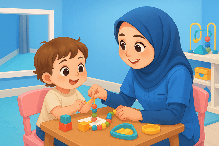 layana okupasi terapi lasana, okupasi terapi sukoharjo, terapi tumbuh kembang anak sukoharjo